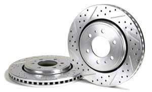 Lincoln Navigator Brake Rotor (2) - Front - Baer Brakes - Claw Performance Rotors - `07-`21